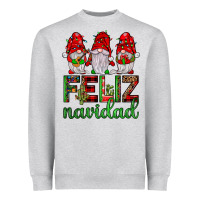 Feliz Navidad Gnomies Heavyweight Sweatshirt | Teevron