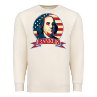 Sandshell benjamin franklin Premium Sweatshirt - linhVisuals