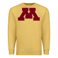Antique Gold university of minnesota, Apparel Premium Sweatshirt - linhVisuals