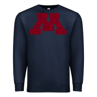 Navy university of minnesota, Apparel Premium Sweatshirt - linhVisuals