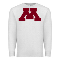 Oatmeal Heather university of minnesota, Apparel Premium Sweatshirt - linhVisuals