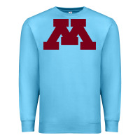 Ocean Blue university of minnesota, Apparel Premium Sweatshirt - linhVisuals