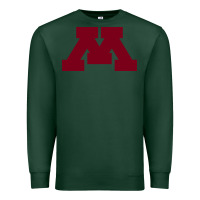 Sports Green university of minnesota, Apparel Premium Sweatshirt - linhVisuals