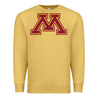 Antique Gold university of minnesota, Apparel Premium Sweatshirt - linhVisuals