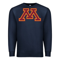Navy university of minnesota, Apparel Premium Sweatshirt - linhVisuals