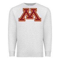 Oatmeal Heather university of minnesota, Apparel Premium Sweatshirt - linhVisuals
