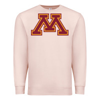 Pale Pink university of minnesota, Apparel Premium Sweatshirt - linhVisuals