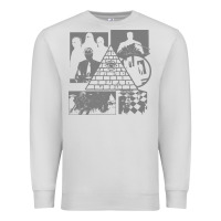 Dove Grey gurps illuminati classic Premium Sweatshirt - linhVisuals