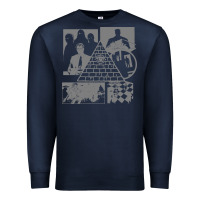 Navy gurps illuminati classic Premium Sweatshirt - linhVisuals