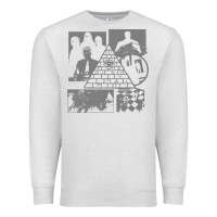 Oatmeal Heather gurps illuminati classic Premium Sweatshirt - linhVisuals