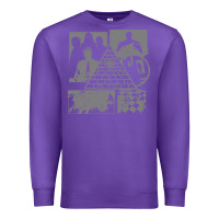 Purple gurps illuminati classic Premium Sweatshirt - linhVisuals