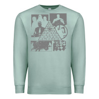 Seafoam gurps illuminati classic Premium Sweatshirt - linhVisuals