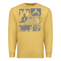 Antique Gold gurps illuminati classic Premium Sweatshirt - linhVisuals