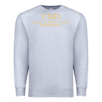 Heather Grey University of Minnesota Duluth., Apparel Premium Sweatshirt - linhVisuals