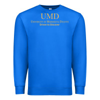 True Royal University of Minnesota Duluth., Apparel Premium Sweatshirt - linhVisuals
