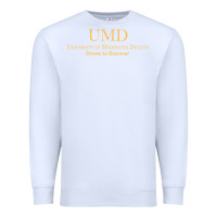 White University of Minnesota Duluth., Apparel Premium Sweatshirt - linhVisuals