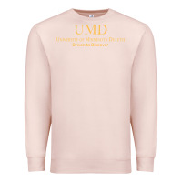 Pale Pink University of Minnesota Duluth., Apparel Premium Sweatshirt - linhVisuals