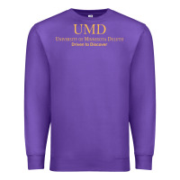 Purple University of Minnesota Duluth., Apparel Premium Sweatshirt - linhVisuals