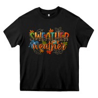 Black sweather weather Heavy Core Tee - CowGirlArtShop