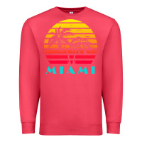 Cardinal miami 80s sunset Premium Sweatshirt - linhVisuals
