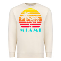 Sandshell miami 80s sunset Premium Sweatshirt - linhVisuals