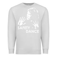 Dove Grey safety dance Premium Sweatshirt - linhVisuals