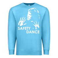 Ocean Blue safety dance Premium Sweatshirt - linhVisuals