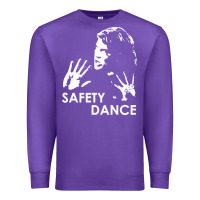 Purple safety dance Premium Sweatshirt - linhVisuals
