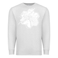 Oatmeal Heather the fantasy trip megahex dragon Premium Sweatshirt - linhVisuals