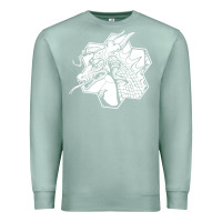 Seafoam the fantasy trip megahex dragon Premium Sweatshirt - linhVisuals