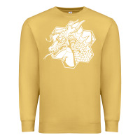 Antique Gold the fantasy trip megahex dragon Premium Sweatshirt - linhVisuals