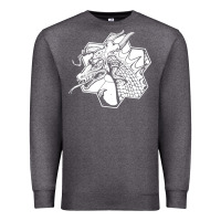 Charcoal Heather the fantasy trip megahex dragon Premium Sweatshirt - linhVisuals
