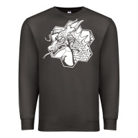 Smoke the fantasy trip megahex dragon Premium Sweatshirt - linhVisuals