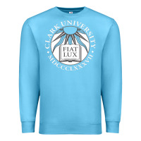 Ocean Blue clark university Premium Sweatshirt - linhVisuals