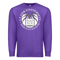 Purple clark university Premium Sweatshirt - linhVisuals