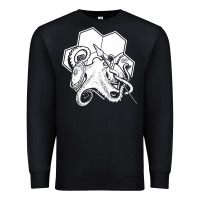 Black the fantasy trip  octopus Premium Sweatshirt - linhVisuals