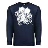 Navy the fantasy trip  octopus Premium Sweatshirt - linhVisuals