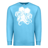 Ocean Blue the fantasy trip  octopus Premium Sweatshirt - linhVisuals