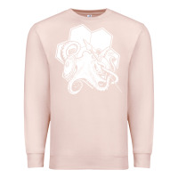 Pale Pink the fantasy trip  octopus Premium Sweatshirt - linhVisuals