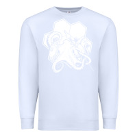 White the fantasy trip  octopus Premium Sweatshirt - linhVisuals