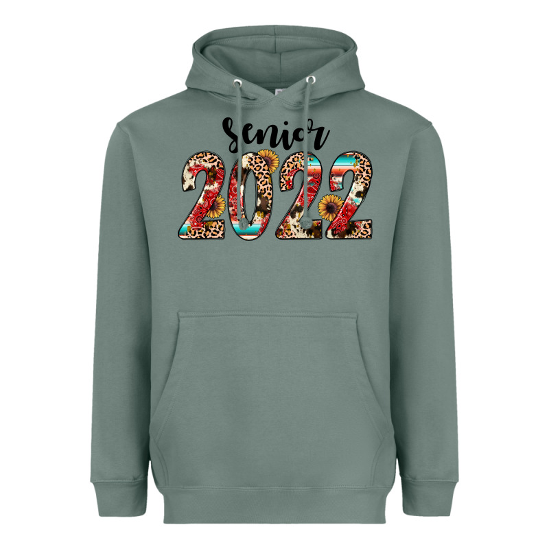 Senior 2022 Western Heavyweight Hoodie by JahusDesignShop | Teevron