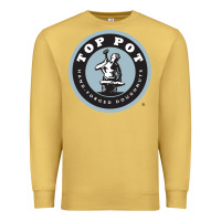 Antique Gold top pot doughnuts Premium Sweatshirt - linhVisuals