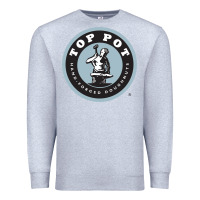Heather Grey top pot doughnuts Premium Sweatshirt - linhVisuals