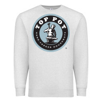 Oatmeal Heather top pot doughnuts Premium Sweatshirt - linhVisuals