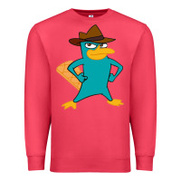 Cardinal phineas and ferb, agent p, perry the platypus Premium Sweatshirt - linhVisuals