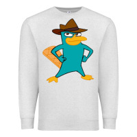 Phineas And Ferb, Agent P, Perry The Platypus Premium Sweatshirt | Teevron