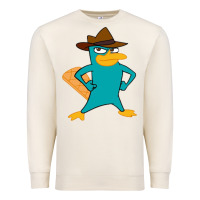 Sandshell phineas and ferb, agent p, perry the platypus Premium Sweatshirt - linhVisuals