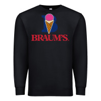 Black braums Premium Sweatshirt - linhVisuals