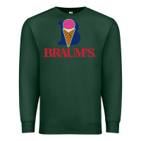 Sports Green braums Premium Sweatshirt - linhVisuals