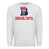 Oatmeal Heather braums Premium Sweatshirt - linhVisuals